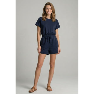 Midnight Muse Back Cut-out Romper | DR-20