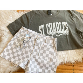 Checkmate High-rise Shorts | MD-02