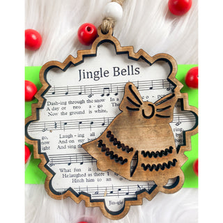 Jingle Bells | Wooden Ornament | KT-124