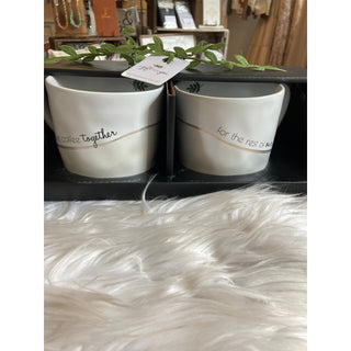 Bride & Groom Mug Set