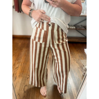Brick Lane Striped Pants | LL-03