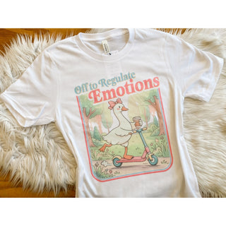 Off to Regulate Emotions Graphic Tee | KT-66