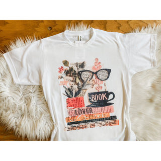 Book Lover Graphic Tee l KT-25