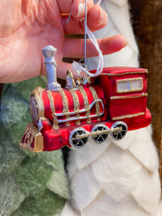 Home for Christmas Train Ornament