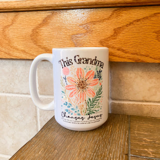 Floral Grandma and Mama Mugs | KT-191