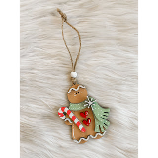 Gingerbread Christmas Ornaments | House, Man, and Woman | KT-356
