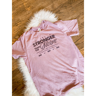 Stronger than the Storm Graphic Tee | KT-343
