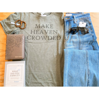 Make Heaven Crowded | Short-Sleeve Graphic Tee | KT-305