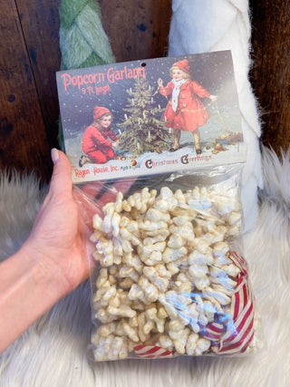 Christmas Memories Popcorn Garland