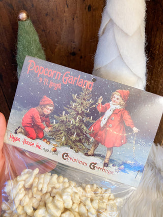 Christmas Memories Popcorn Garland