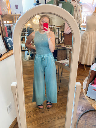 Blue Ridge Washed Terry Pants | ZN-64