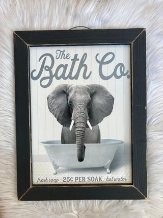 The Bath Co Tub Animal Signs JM-71