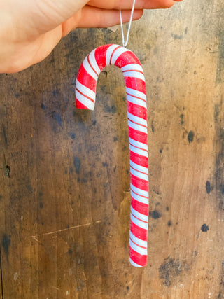 Mary's Candy Cane Christmas Ornament