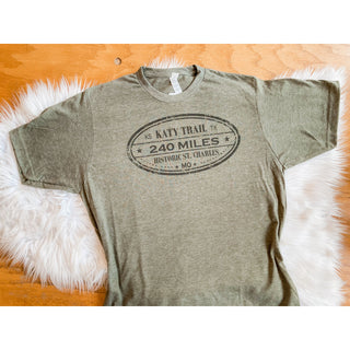 Katy Trail 240 Miles Graphic Tee | KT-30