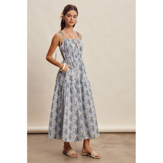 Magnolia Fields Maxi Dress | LI-19