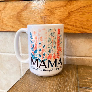 Floral Grandma and Mama Mugs | KT-191