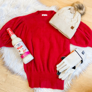 Romantic Puff Sleeve Top | LM-29