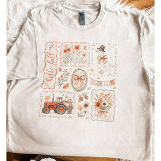 Cottage Core Fall Tee  l KT-373