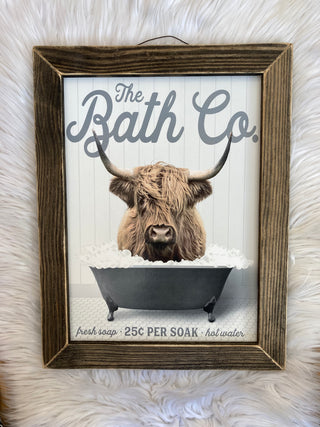 The Bath Co Tub Animal Signs JM-71