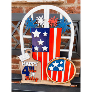Arch Window and Interchangeable Decor Sets | Shelf Sitter | KT- 45