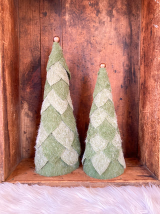 Evergreen Christmas Felt Tree
