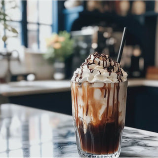 Sugar Free Salted Dark Chocolate Espresso Syrup | Skinny Mixes