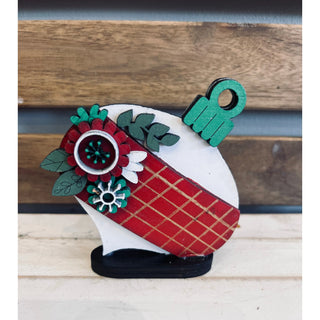 Handmade Wood Standing Ornaments KT-196