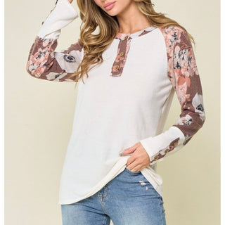 Lovely Ivy Floral Top | Lovely Melody | LO-04