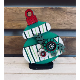 Handmade Wood Standing Ornaments KT-196