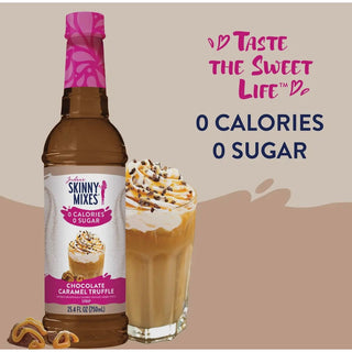 Sugar Free Chocolate Caramel Truffle Syrup | Jordan’s Skinny Mixes