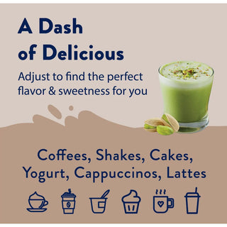 Sugar Free Pistachio Latte Syrup | Skinny Mixes