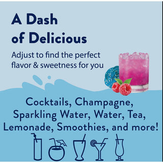 Sugar Free Unicorn Dreams Syrup | Sweet & Sour Blue Raspberry Frosting | Jordan’s Skinny Mixes