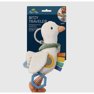 Bitzy Traveler™ | Goose | Sensory Development Toy | Itzy Ritzy