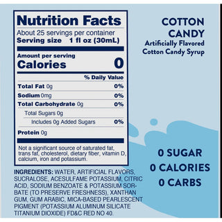 Skinny Syrups - Sugar Free Cotton Candy