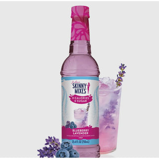 Sugar Free Blueberry Lavender Syrup | Jordan’s Skinny Mixes