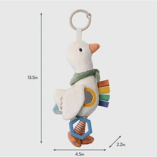 Bitzy Traveler™ | Goose | Sensory Development Toy | Itzy Ritzy
