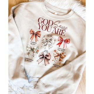 Beautifully His Cropped Sweatshirt | Graphic Crewneck Sweater | KT-181