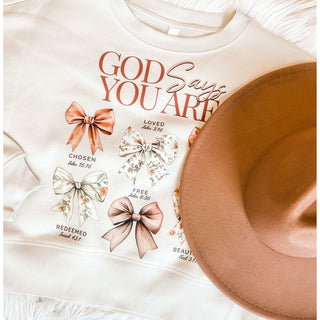 Beautifully His Cropped Sweatshirt | Graphic Crewneck Sweater | KT-181