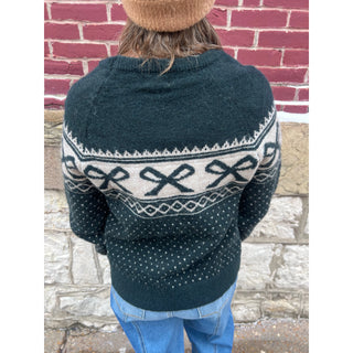 Holiday Bow Sweater | BI-33