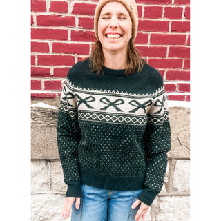 Holiday Bow Sweater | BI-33