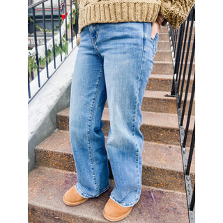 Indigo Rise Denim Jeans | AW-01