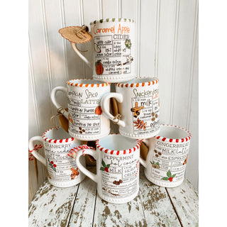 Holiday Recipe Mugs