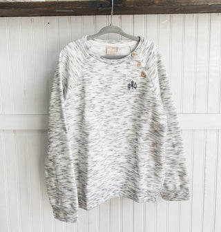 Kid’s Heathered Grey Sweater