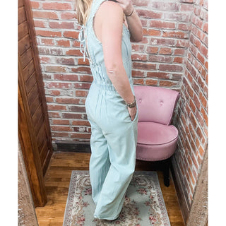 The Sweet Caroline Ruffle Jumpsuit SM-07