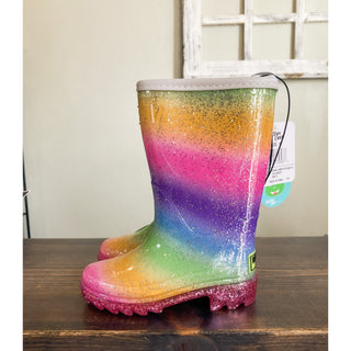 Light-Up Kids’ Fleece Lined Rain Boots