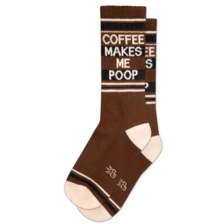 Gumball Poodle Socks - Coffee Makes Me Poop