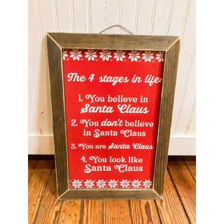 Kendrick Large Wood Christmas Signs KD-01