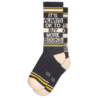 Gumball Poodle Socks - It’s Always Ok To Buy More Books