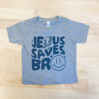 Jesus Saves Bro Kid’s Graphic Tee