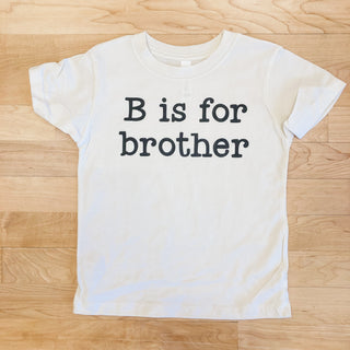 B is for Brother Kid’s Graphic Tee